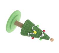 GLEAVI Poteau à Griffer Sapin de Noël en Sisal Naturel pour Chatons et Chats d'Intérieur, Base Stable, Stimule Intelligence et Griffage, Adapté Appartements