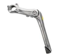 GLEAVI Potence de Guidon Réglable 222 MM en Alliage d'Aluminium Argenté pour VTT et Vélo de Route Rehausseur de Guidon Robuste Compatible pour Cyclisme en Montagne et Voyages