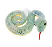 GLEAVI Poupée De Serpent Brûlée en Or Tie-Dye Serpent Simulé Long Serpent s'il Te Plait Mascotte De Serpent Serpents Jouets pour Enfants Jouets De Reptiles Serpent Réaliste Peluche Vert
