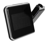 GLEAVI Réveil Projection LED avec Affichage Numérique et Fonction Snooze Horloge Moderne pour Chambres Projection Mur Ceiling Alimentation par Piles AAA Port USB Inclus