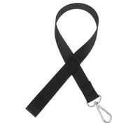 GLEAVI Sangle de Seau Professionnelle Réglable Noire, Support Résistant à L'usure pour Mangeoire Cheval, Accessoire Multifonction pour Alimentation Suspendre en Extérieur, Pratique