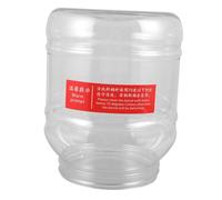 GLEAVI Seau à Glace, Accessoire Polyvalent Facile à Utiliser en Plastique 3 L pour Machine à Glace Pilée, pour Usage Domestique et Professionnel