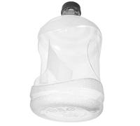 GLEAVI Seau Pliable 5l Transparent en Pc, Récipient d'eau Portable Pratique et Robuste pour Camping Filtration