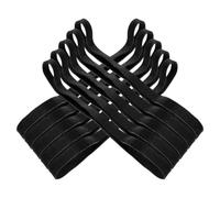 GLEAVI Set de 40 Bandes Élastiques Noires en Caoutchouc pour Cahiers et Carnets, Bandes Décoratives et Extensibles Fixation Lors de Voyages