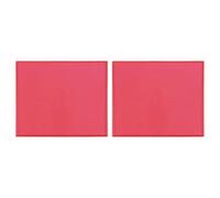 GLEAVI Set de Tapis Antidérapants en Silicone 2 Pièces pour Gamelle Chien Chat Bords Relevés Étanche Lavable Protection Sol et Facile à Nettoyer