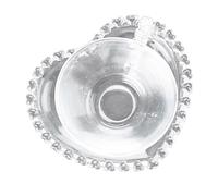 GLEAVI Set Tasse à Café en Verre Soucoupe, Conçu pour Pause Thé et Café la Maison, au Bureau Pâtisserie