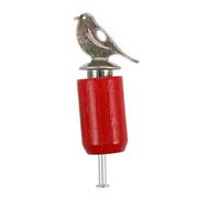 GLEAVI sifflet Oiseau de sifflet d'appelant d'oiseau sifflet pour Enfants coloré sifflent appels de sifflet d'appel d'oiseau de fête d'oiseaux Bois Rouge