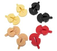 GLEAVI Sourdine pour violon 8 pièces lot de silencieux en caoutchouc adaptés chevalet pour violon débutants usage familial