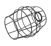 GLEAVI Support Abat-Jour en Fer Tressé Noir 16-18 CM Hauteur Armature Métallique DIY pour Lampe Suspendue Applique Murale ou Lampe de Table Base Abat-Jour Cage 42 CM Accessoires