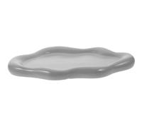 GLEAVI Support de Bijoux Céramique Forme de Plateau Décoratif pour Bijoux et Petits Objets Organisateur Pratique et Élégant pour Maison et Bureau