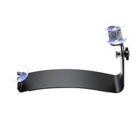 GLEAVI Support de Guitare Réglable avec Ventouse Noire pour Guitare Classique Accessoires pour Acoustique et Électrique Repose-Pieds Garçon et Filles Polyvalent Stabilité et Confort pour