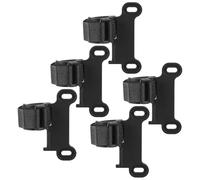 GLEAVI Support de Pompe à Vélo Léger avec Clip de Fixation et Sangle de Maintien Lot de 5 Set de Pièces Compatible Plupart des Cadres Cyclisme Urbain et VTT