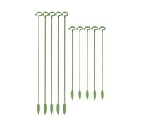 GLEAVI Support pour Orchidées et Petites Plantes d'Intérieur, Lot de 10 Supports Fixes 27 37 CM, Tuteur Multifonction pour Croissance Saine, Stabilise et Protège Le Renversement