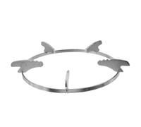 GLEAVI Support Pour Wok Antidérapant En Fer Robuste 14 Pour Cuisinière à Gaz, Accessoire La Cuisine Pour Plaque De Cuisson, Anneau, Usage Domestique Et Professionnel