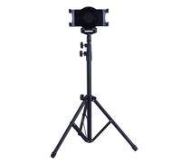GLEAVI Support Trépied pour Tablette Réglable en Alliage D'aluminium Angle de Vue Rotatif et Base Antidérapante pour Tablettes de 7 à 10 Pouces