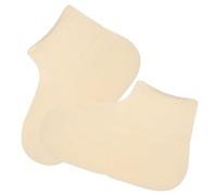 GLEAVI Surchaussures Imperméables en Latex Blanc Taille M Couvre-Chaussures Réutilisables pour Femmes Protections Anti-Pluie pour L'Extérieur Cyclisme