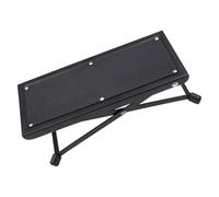 GLEAVI Tabouret de Guitare Pliable et Robuste Repose-Pieds pour Guitaristes Classiques et Acoustiques Siège Ergonomique Ajustable en Hauteur Accessoire pour Concerts et Répétitions