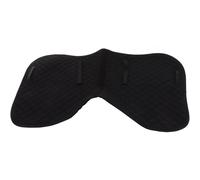 GLEAVI Tapis de Selle Antidérapant Noir pour Cheval Coussin de Selle Western Souple Protection Dorsale pour Équitation Accessoire Confortable pour Longues Randonnées