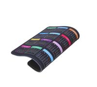 GLEAVI Tapis de Souris Calendrier 2026 pour Ordinateur Bureau avec Base Antidérapante, Bords Cousus, Surface Douce, Organisation de L’Espace de Travail, pour Études et Travail
