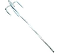 GLEAVI Tige de Mélange pour Perceuse Électrique Accessoire Mélangeur à Plâtre et Peinture à L’Huile Tige de Mélange de Rechange à Fixation Carrée Outil Long pour Béton Ciment Enduit