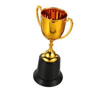 GLEAVI Trophée De Médaille Faire La Fête Champion Gagnant Enfants Trophées Tasse Avec Tasses Trophée De Récompense Pour L'école Trophée Du Concours Pour L'école Doré Plastique