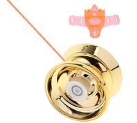 GLEAVI Yoyo en Alliage pour Débutants, Balle de Yo-yo Non Réactive avec Corde, à Pelote pour Garçon et Filles, Rotation Rapide, Éducatif pour Coordination Œil-Main, Couleur Aléatoire