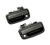 Gledewen Poignée de porte extérieure avant gauche et droite avec trou de clé | Remplacement pour Toyota Tacoma 1995-2004 | Remplace # 69220-35020, 69210-35020
