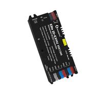 GLEDOPTO Contrôleur ESP32 WLED Elite - Relais, Ethernet, Audio Réactif, Fusible 20A - Pour Bandes LED Adressables Numériques WS2811, WS2812, SK6812, WS2815 (noir)