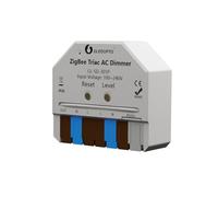 GLEDOPTO Pro Serie ZigBee Contrôleur encastré 230 V pour lampes halogènes LED, transformateurs et luminaires avec connecteur à bouton-poussoir ou interrupteur (actionneur de variateur Pro)