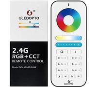 GLEDOPTO Smart Home 2.4G RGBCCT 6 zones Group Control RF Remote Control Work with Pro Series RGBCCT Controller LED Bulb Spotlight
