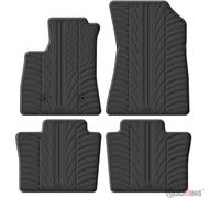 Gledring 0026 Tapis de sol Caoutchouc Avant Arrière