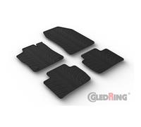 Gledring Set tapis de caoutchouc compatible avec Peugeot 408 X 2022- (T profil 4-pièces)