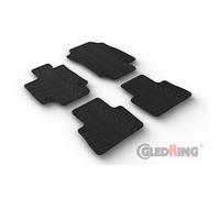 Gledring Set tapis de caoutchouc compatible avec Lexus NX PHEV 2022- (T profil 4-pièces + clips de montage)