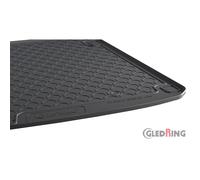 Coquille coffre-arrière Rubbasol (caoutchouc) compatible avec Audi A4 (B9) Avant 2015-, Noir