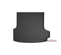 Gledring Coquille coffre-arrière Rubbasol (caoutchouc) compatible avec BMW 3-Série GT F34 2013-, Noir