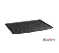 Coquille Coffre-arrière Rubbasol (Caoutchouc) Compatible avec BMW Série 2 (U06) Active Tourer 2021- (avec Banquette arrière régable), Noir