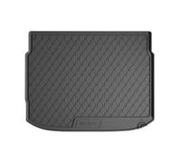 Gledring Coquille Coffre-arrière Rubbasol (Caoutchouc) Compatible avec Nissan Qashqai III (J12) 2021- (Sol en Haut Variable), Noir