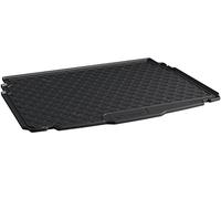 Gledring Coquille coffre-arrière Rubbasol (caoutchouc) compatible avec Volkswagen T-Roc 11/2017- (Sol en bas variable), Noir