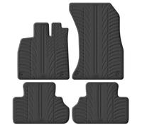 Gledring Set Tapis de Caoutchouc Compatible avec Audi Q5 (GU) MHEV 2025- INCL. Sportback (T Profil 4-pièces + Clips de Montage)