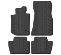 Gledring Set tapis de caoutchouc compatible avec BMW Série 4 (G22) Coupe 2020- (T profil 4-pièces + clips de montage)