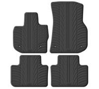 Gledring Set tapis de caoutchouc compatible avec BMW X3 (G01) 11/2017- & iX3 (G08) 2020- (T profil 4-pièces + clips de montage)
