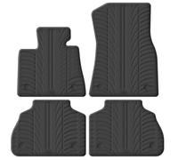 Gledring Set tapis de caoutchouc compatible avec BMW X7 (G07) 2019- (T profil 4-pièces + clips de montage)