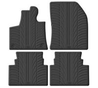 Gledring Set tapis de caoutchouc compatible avec Citroën C5 Aircross 12/2018- (T Profil 4- pièces + clips de montage)