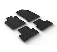 Gledring Set tapis de caoutchouc compatible avec Citroën DS4 II 2021- incl. Cross (T profil 4-pièces + clips de montage)