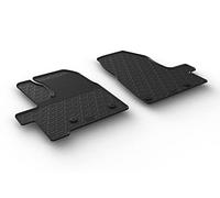 Gledring Set tapis de caoutchouc compatible avec Ford Tourneo Custom/Passenger 2018-2023 (Boîte automatique) (G profil 2-pièces + clips de montage)
