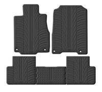 Gledring Set tapis de caoutchouc compatible avec Honda CR-V 2012-2018 (T Profil 5- pièces + clips de montage)