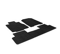 Gledring Set tapis de caoutchouc compatible avec Honda CR-V 2012-2018 (T Profil 5- pièces + clips de montage)