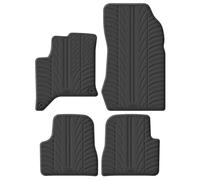 Gledring Set Tapis de Caoutchouc Compatible avec Lancia Ypsilon (L21) MHEV 2024- (T Profil 4-pièces + Clips de Montage)