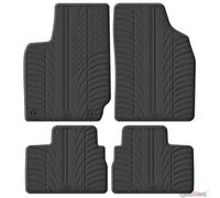 Gledring Set Tapis de Caoutchouc Compatible avec Leapmotor T03 2024- (T Profil 4-pièces + Clips de Montage)