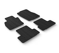 Gledring Set Tapis de Caoutchouc Compatible avec Mazda CX-60 Hybrid 2022- (T Profil 4-pièces), Noir